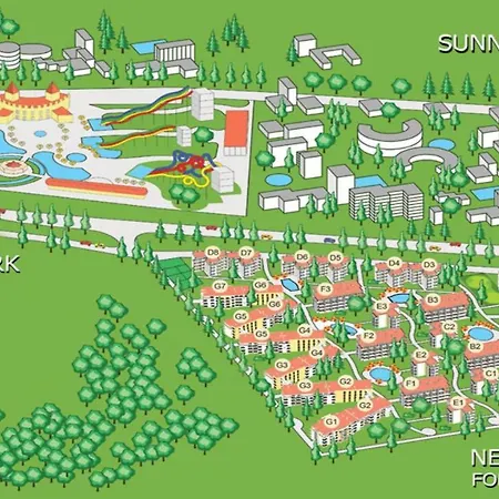 شقة Bratanov Sunny Noks *